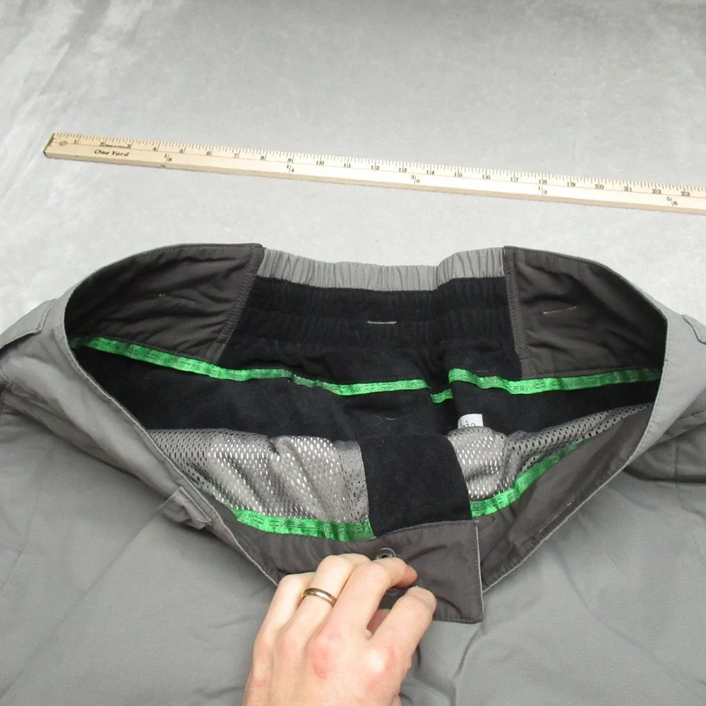 Columbia Convert Snow Pants Men‎ XL Grey Ski Winter Waterproof Outdoor 40x35